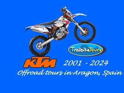 TrailbikeTours 2001 - 2023. Offroad motorbike tours on KTM dirtbikes