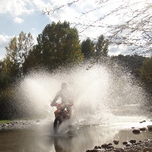 Water crossing - River Matarraña