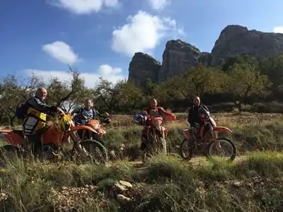 Offroad motorbike tour with Trailbiketours