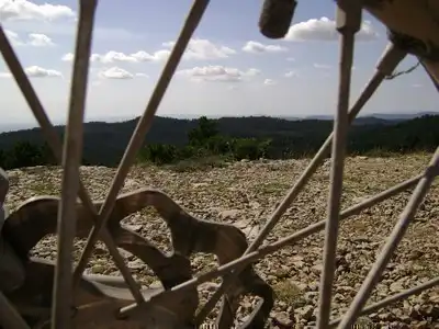 An adventure on offroad motorbikes