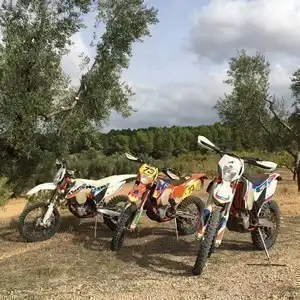 KTM offroad motorbikes